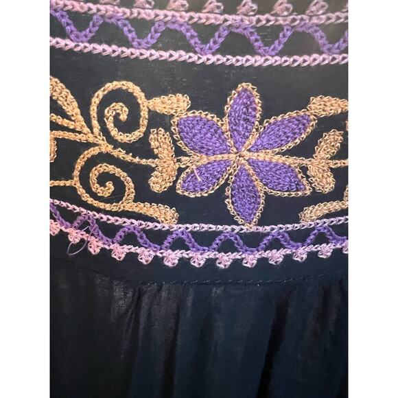 Anthropologie kaftan Size XS beach coverup pool kimono open front robe - Picture 7 of 7